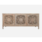 MARILOU SHOP Cabinet carving  white